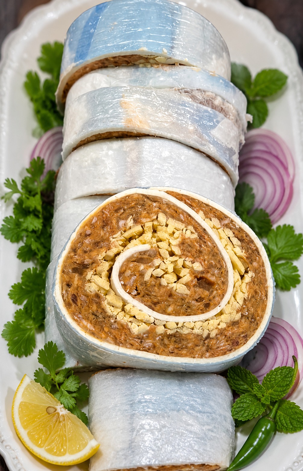 Caramalised Onion & Thyme Scrolls