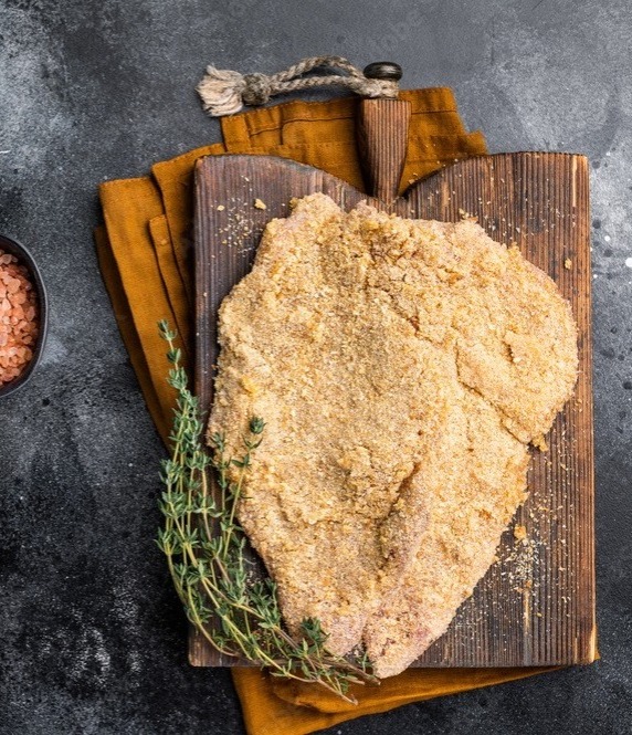 Crumbed Chicken Schnitzel