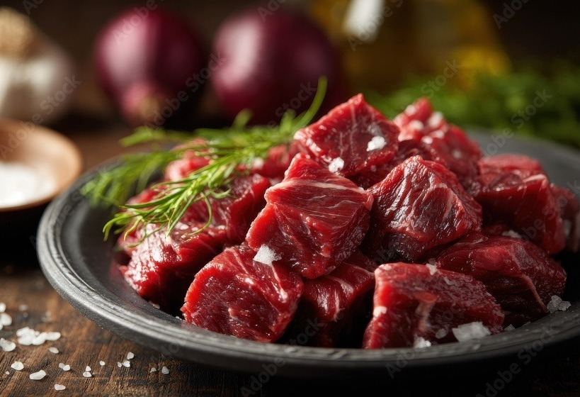 Diced Beef