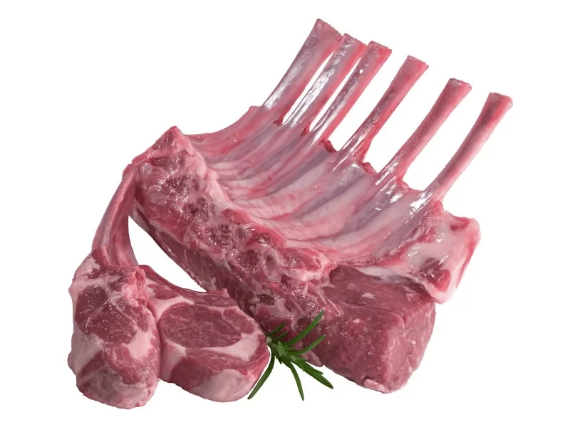Lamb French  Rack - Cap Off