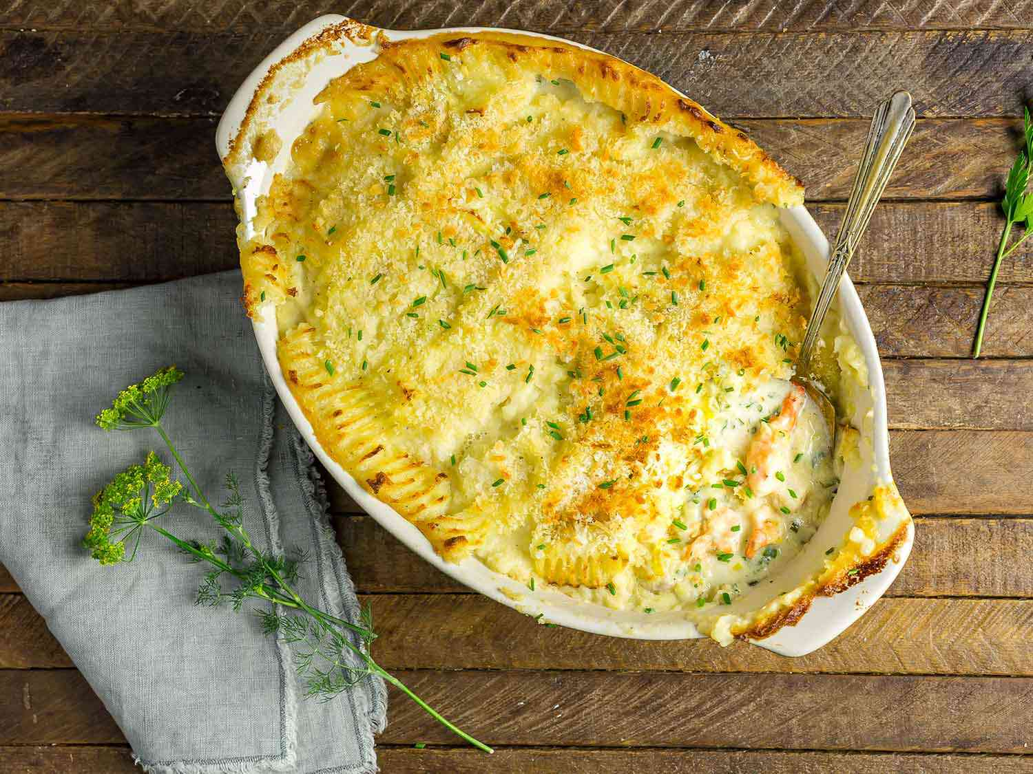 Fish & Potato Pie