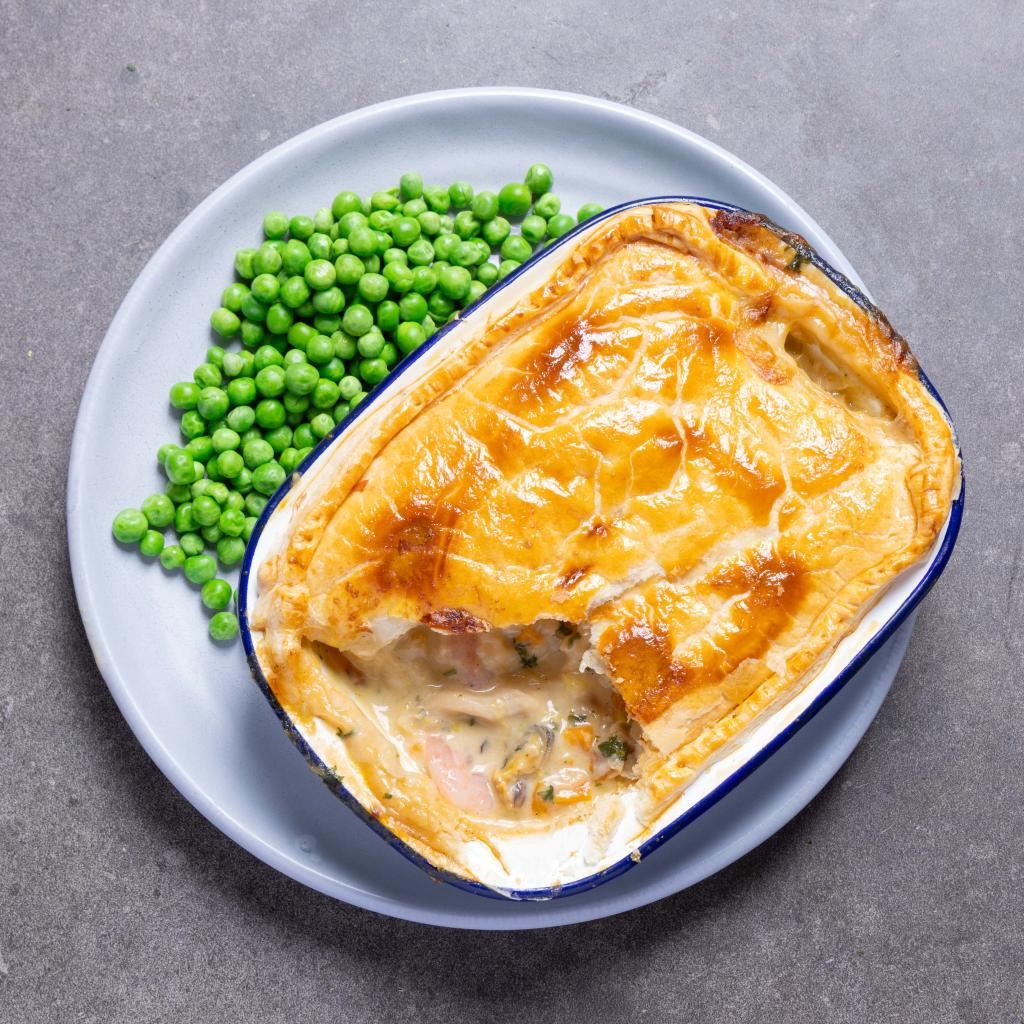 Prawn & Leek Pie