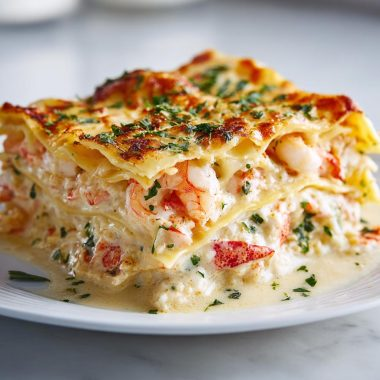 Lobster & prawn Lasagne